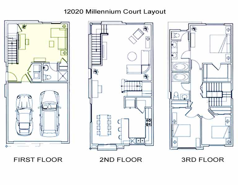 12020 Millennium Ct Hawthorne floorplan